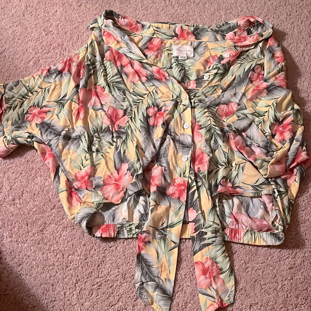 Tie up blouse
